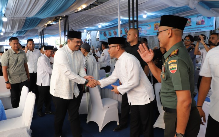 Kasdam I/BB Hadiri Kegiatan Safari Ramadan 1446 H Pemprovsu.