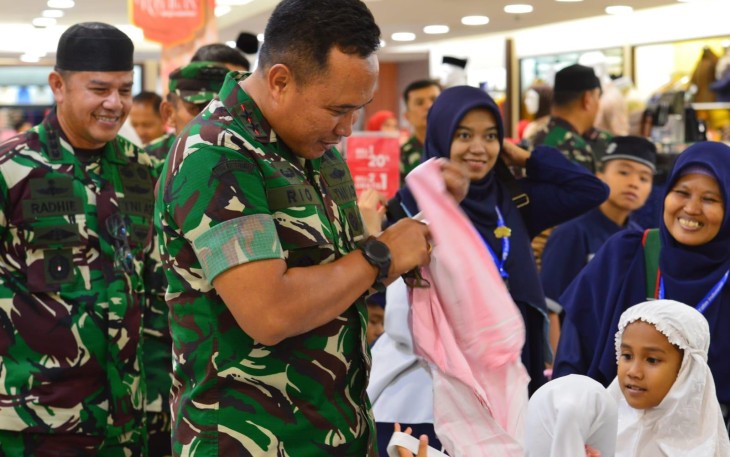 Pangdam I/BB Hadiri Kegiatan Berbuka Puasa Bersama Anak-anak Panti Asuhan di Medan.