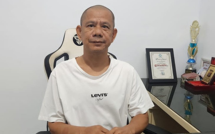 Chairum Lubis SH Ketua Pewarta Polrestabes Medan.