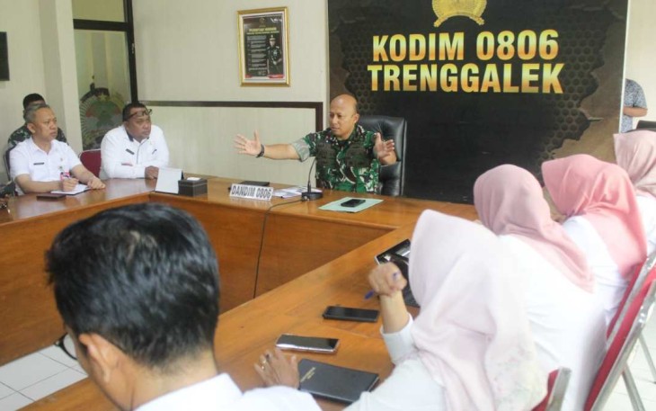 Dandim 0806/Trenggalek Letkol Czi Yudo Aji Susanto