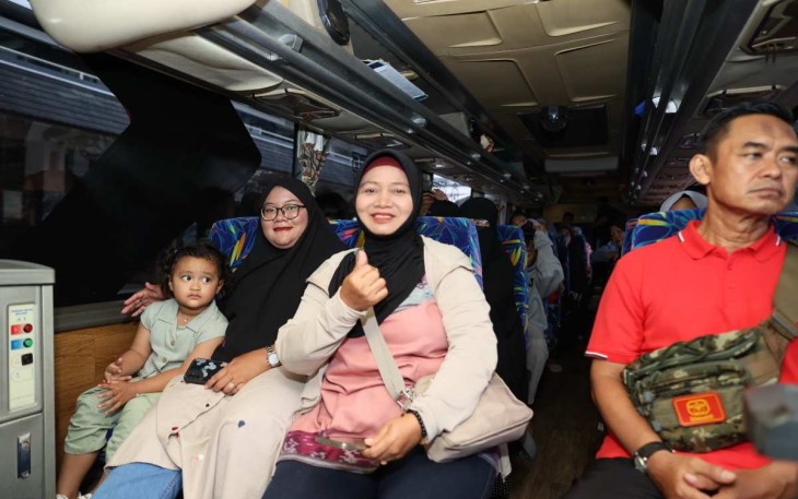 Tradisi mudik bersama Mabesad, Kamis (27/3)