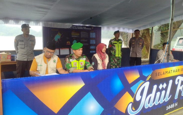 TNI-Polri di Ponorogo Lakukan Pengamanan 