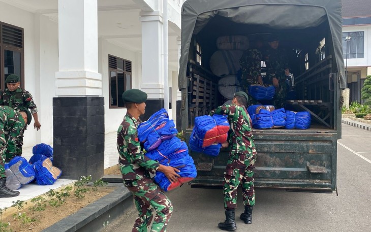 Kodam Iskandar Muda Galang Bantuan untuk Korban Gempa Bumi Myanmar