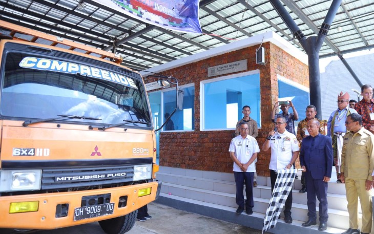 Peresmian Jalur Perlintasan RI-RDTL