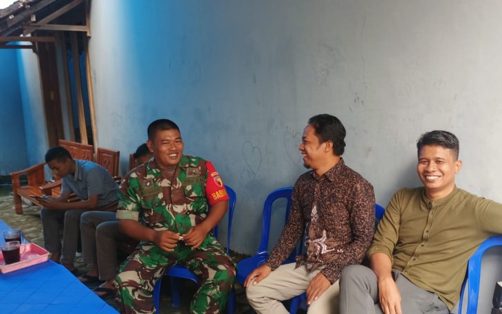Silaturahmi bersama warga desa binaan 