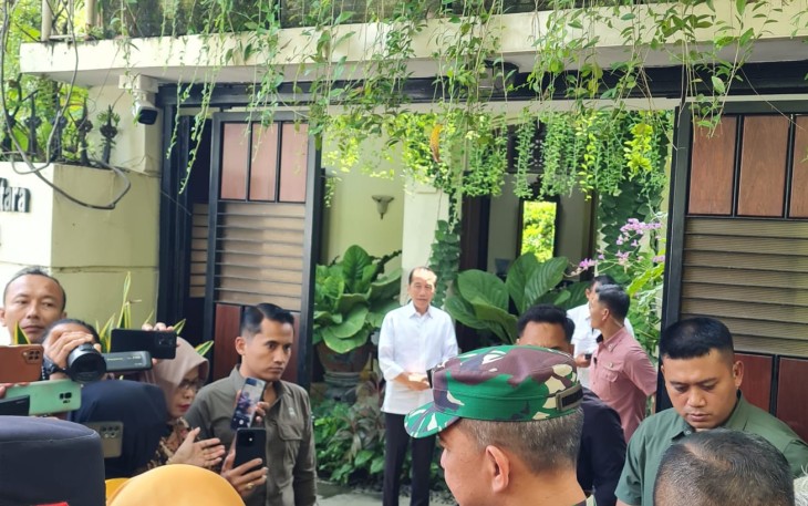 Gubernur Jawa Timur, Kapolda Jatim dan Pangdam V Brawijaya Kunjungi Jokowi 