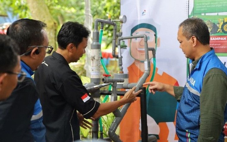 Menteri LH Tinjau Program Wasteco