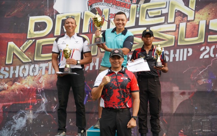 Delapan Dari 17 Taruna Akpol Raih Piala di Kejuaraan Menembak Danjen Kopassus