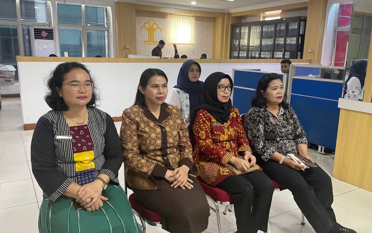 Kakanwil KemenHAM Sumut Beserta Jajaran Ikuti Rapat Secara Daring.