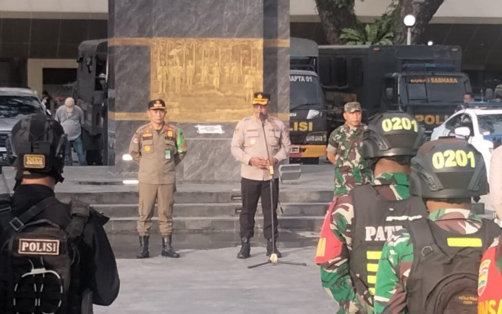 Kapolrestabes Medan Sampaikan kepada Jajaran Tiga Pilar TNI-Polri dan Pemko Medan Beri Rasa Aman.