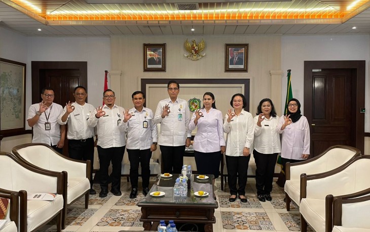 Kakanwil KemenHAM Sumut Beserta Jajaran Lakukan Audiensi ke Walkot Medan.