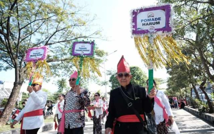 Pawai budaya Lebaran Depok 2025