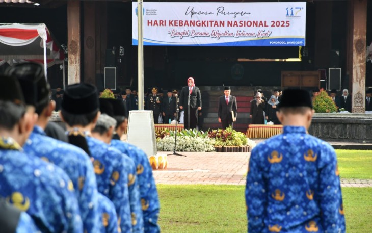 Upacara peringatan Hari Kebangkitan Nasional di Kabupaten Ponorogo 