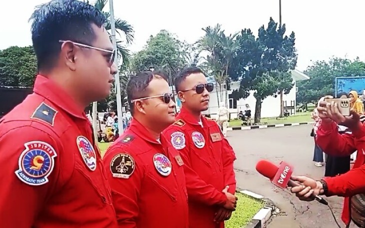 JAT Hadir di Medan Dipimpin Flight Leader Letkol Pnb Ferdian Habibi