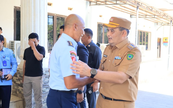 Kadispotdirga Lanud Sultan Hasanuddin Hadiri Rapat Musrenbang Kabupaten Maros