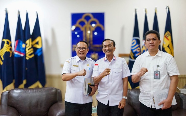 Kadis PMD Bersama Kakanwil Kemenkumham Situ