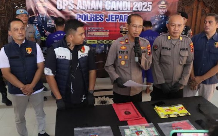 Polisi Tangkap Sejumlah Pencuri Mesin Traktor di Batealit Jepara