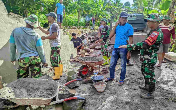 Pengecekan pekerjaan sasaran fisik