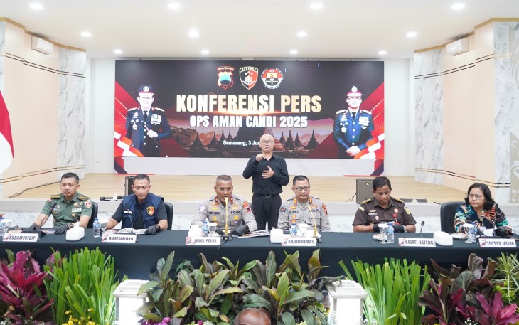 Polda Jateng Ungkap 711 Kasus Premanisme dan Amankan 916 Tersangka Selama Masa Operasi Aman Candi 2025