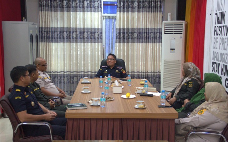 Perkuat Sinergi Pengawasan dan Sistem Terpadu, Barantin Aceh Kunjungi Bea Cukai Lhokseumawe