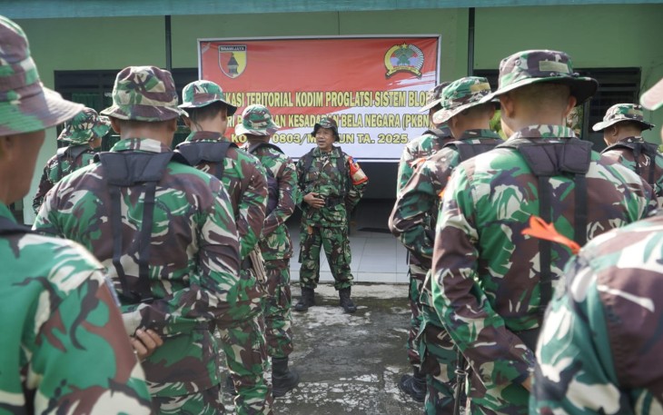 Kodim 0803/Madiun Gelar Latihan Aplikasi Teritorial Tahun 2025