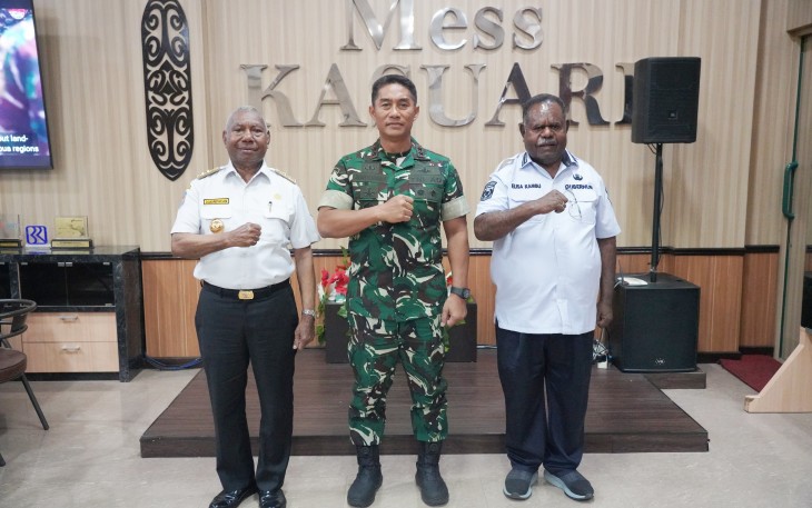 Kodam Kasuari Hadirkan Gubernur Papua Barat dan Gubernur Papua Barat Daya