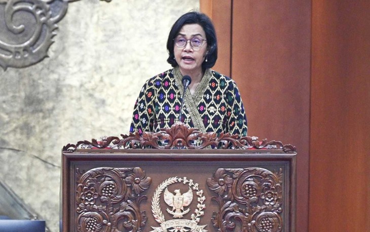 Menteri Keuangan (Menkeu) Sri Mulyani Indrawati 