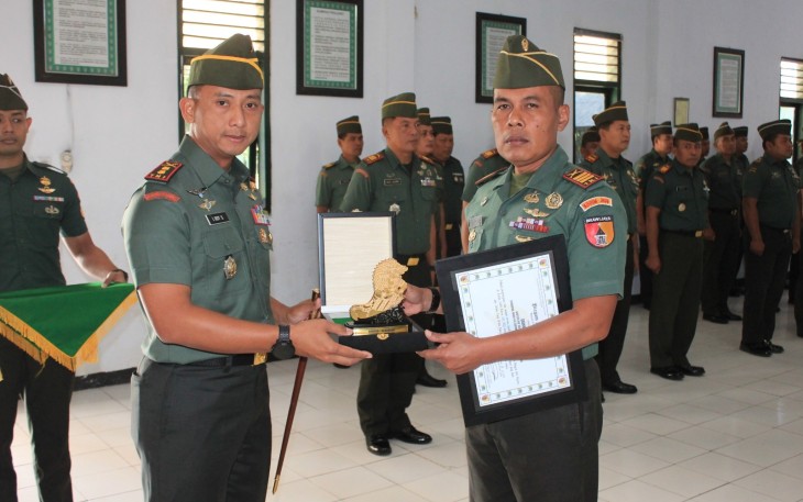 Kodim Trenggalek Lepas Kapten Zaenal Tradisi Korps Raport Warnai Langkah Pengabdian Baru