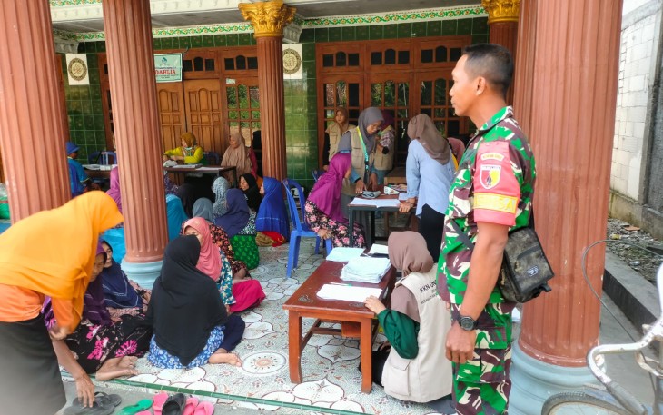 Bukti Nyata Babinsa Peduli Kesehatan Warganya Terutama Lansia