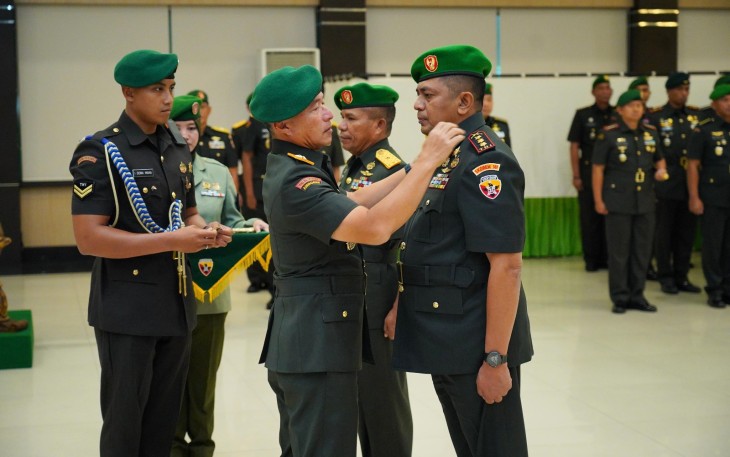 Pangdam IX/Udayana Pimpin Serah Terima Jabatan Danrem 161/Wira Sakti