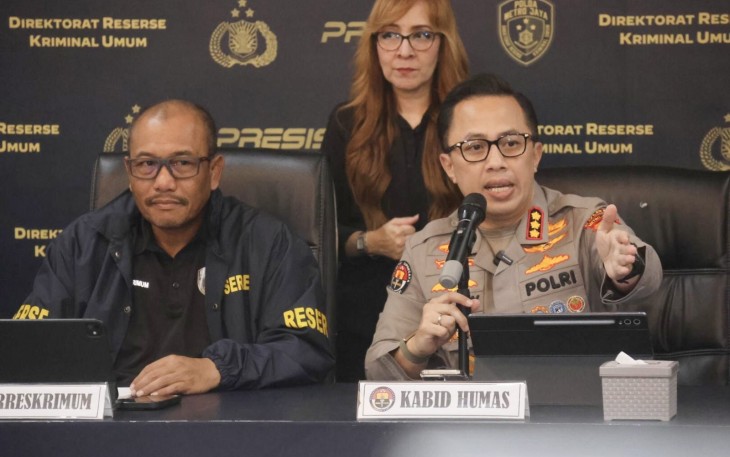 Kabid Humas Polda Metro Jaya Kombes Ade Ary Syam Indradi, Kamis (31/7/2025)