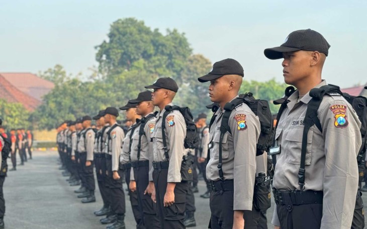 Siswa SMPN Polda Jatim 