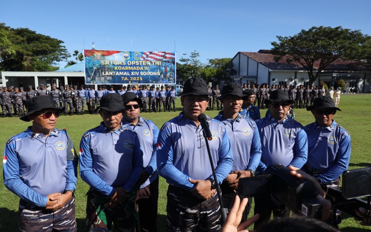 Pangkoarmada III Resmi Buka Operasi Teritorial TNI DOB Papua Di Wilayah Koarmada III 