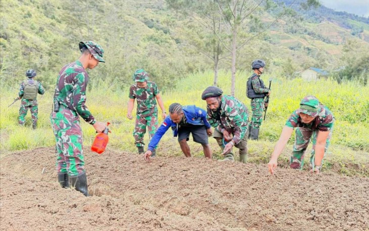Kemandirian pangan masyarakat Distrik Malagai 