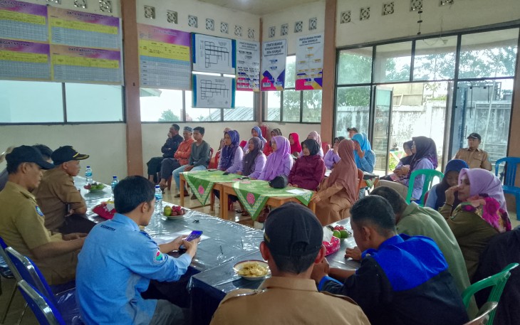 Pemdes Sido Rejo Laksanakan Rembuk Stunting Mengajak Masyarakat Jaga Kebersihan 