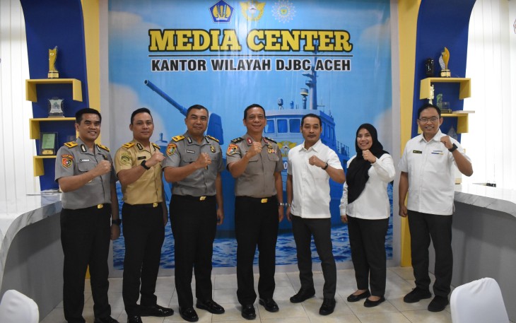 Kanwil Bea Cukai Aceh Terima Kunjungan Peserta Didik Sespimti Polri Dikreg ke-34 Tahun 2025