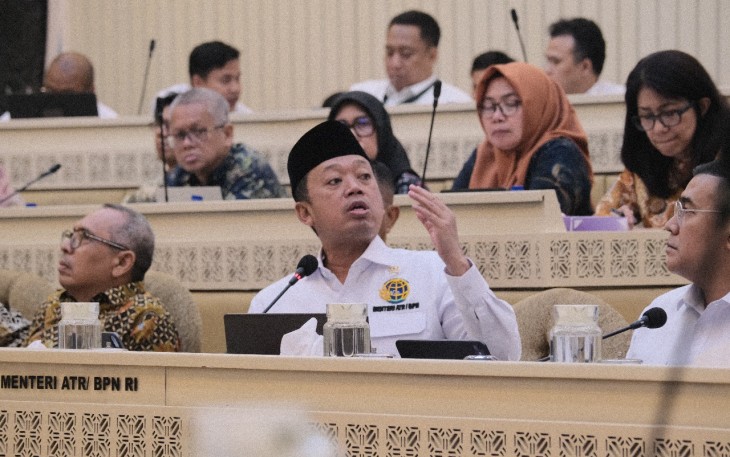 Menteri Agraria dan Tata Ruang/Kepala Badan Pertanahan Nasional (ATR/BPN), Nusron Wahid