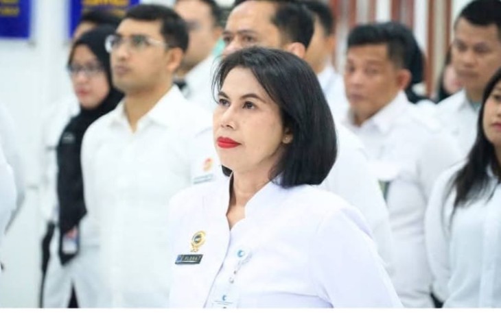 Kepala Kantor Wilayah Kumham Sumut Dr Flora Nainggolan 