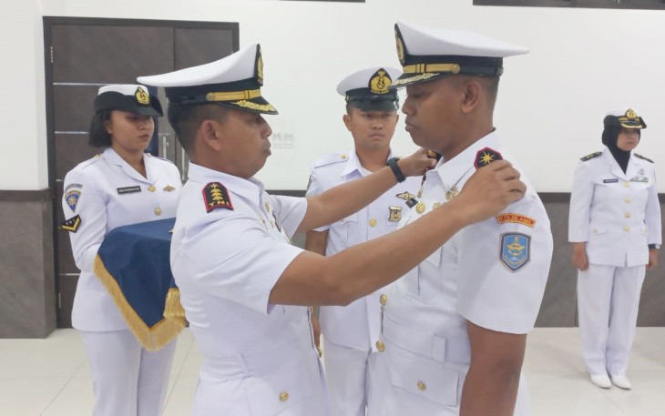 Komandan Satlinlamil 3 Pimpin Acara Pengukuhan Jabatan Wadan Satlinlamil 3 