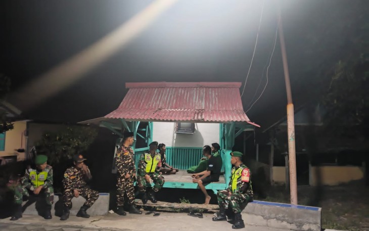 Patroli gabungan wilayah Kodim 0803/Madiun