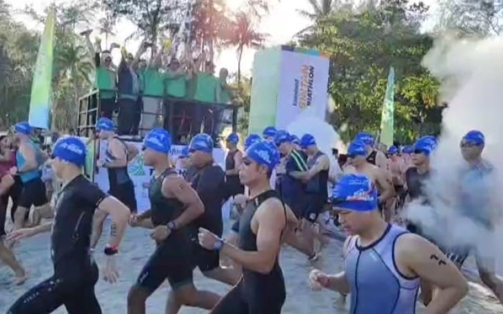 Sebanyak 33 Negara Ikut Ambil Bagian Event Bintan Triathlon 2025