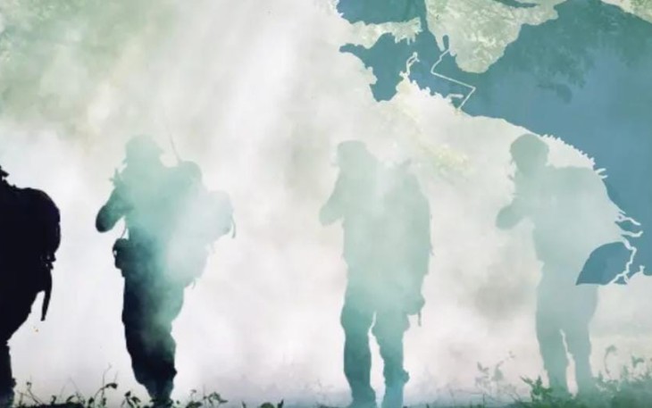 Ilustrasi penyerangan prajurit TNI 
