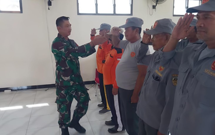 Tingkatkan kemampuan Linmas wilayah desa binaan 