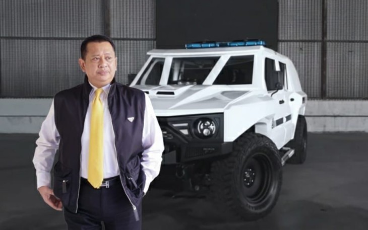 Anggota Komisi III DPR RI sekaligus Ketua MPR RI ke-15 dan Ketua Dewan Pembina Ikatan Motor Indonesia (IMI), Bambang Soesatyo