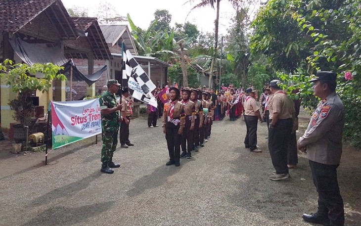 Pramuka Jelajah Situs Trenggalek