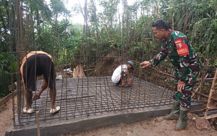 Bangun Irigasi Pompa Penopang Ketahanan Pangan