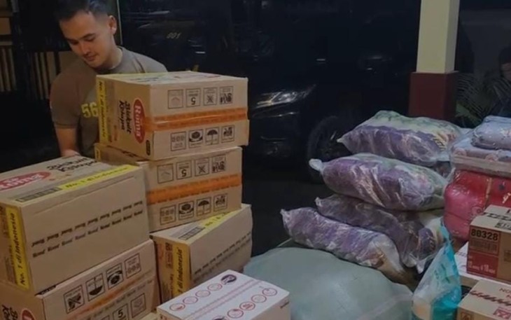 Bantuan kemanusiaan Polda Jatim 