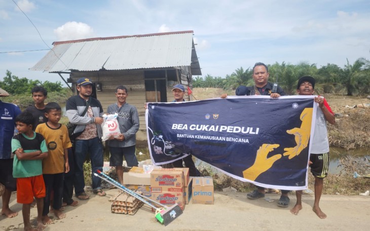 Bea Cukai Langsa Salurkan Bantuan untuk Korban Banjir Aceh Tamiang