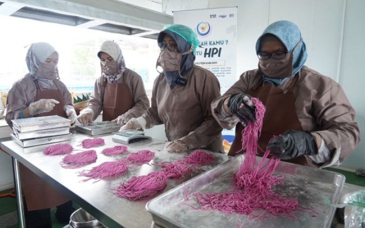 Kementerian Kelautan dan Perikanan (KKP) mendorong inovasi produk pangan menggunakan bahan Hidrolisat Protein Ikan (HPI)