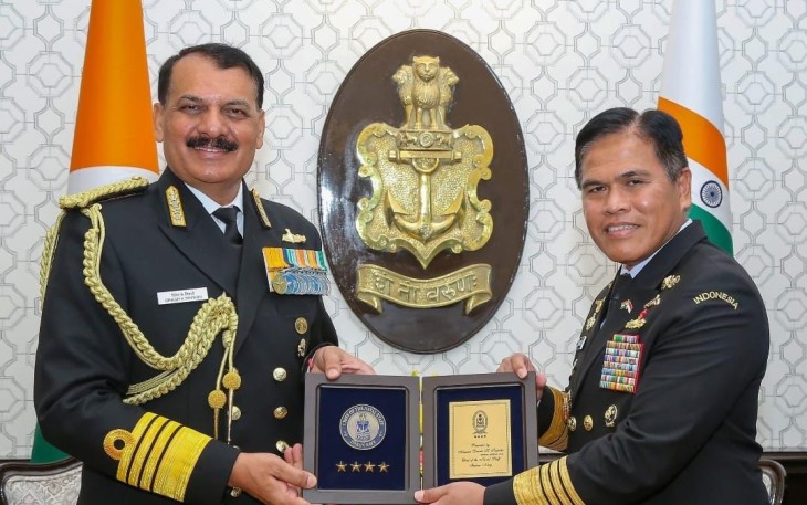 Kasal Sempatkan Courtesy Call ke Beberapa Pejabat Militer India 
